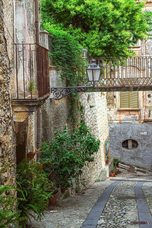 Old City, Amantea, Calabria, Italy