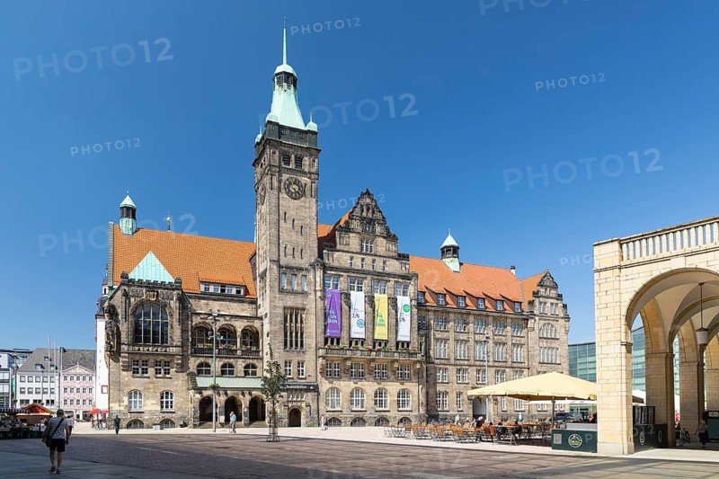 New Town Hall, Chemnitz, Saxony, Germany