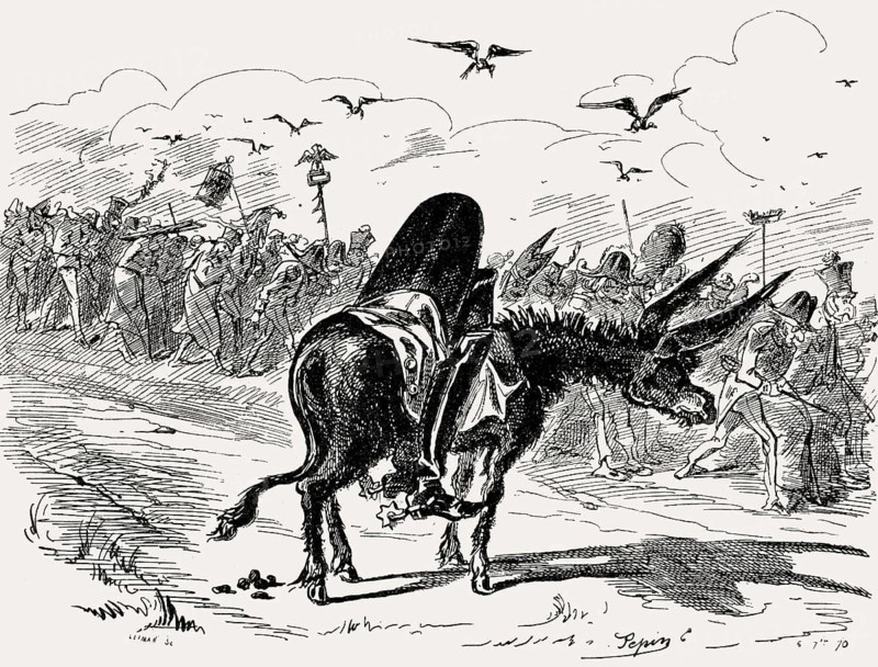 Caricature about the Franco-Prussian War