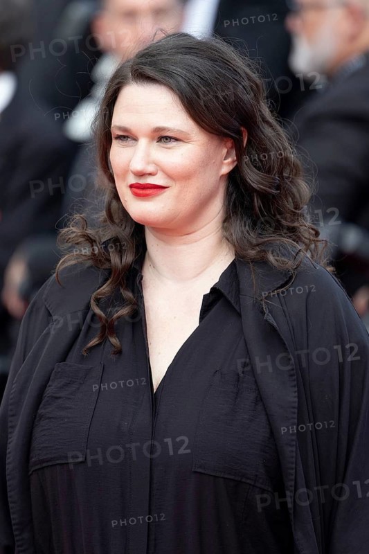 Cannes, France - 24.5.2024: Mascha Schilinski on the red carpet during the Closing Ceremony of the 78th Cannes International Film Festival. The film festival will take place from 13 to 24 May 2025
