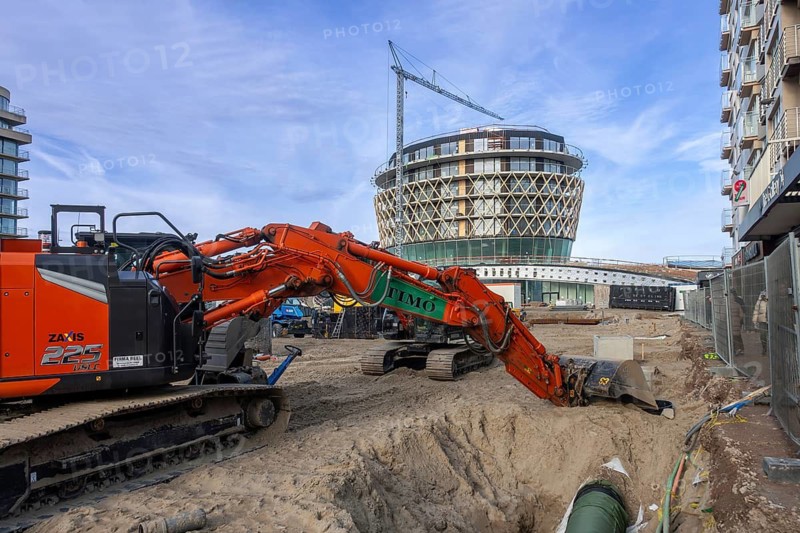 SILT venue, event building, housing casino, hotel and restaurant in the seaside resort Middelkerke along the North Sea coast, West Flanders, Belgium