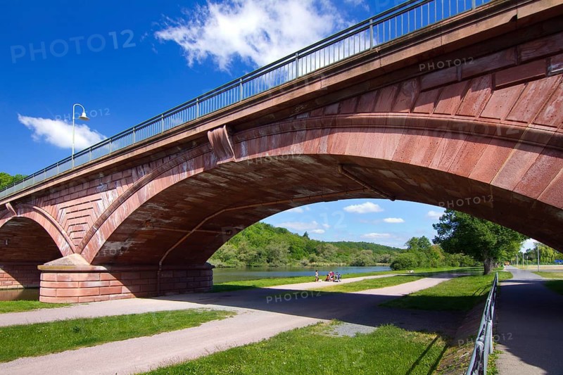 Federal Republic of Germany, Bavaria, Marktheidenfeld, Old Main Bridge, Bridge, Marktheidenfeld, Bavaria, Federal Republic of Germany