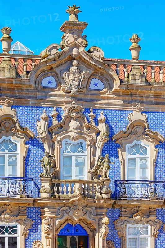 Palacio do Raio facade, Braga, Minho Province, Portugal