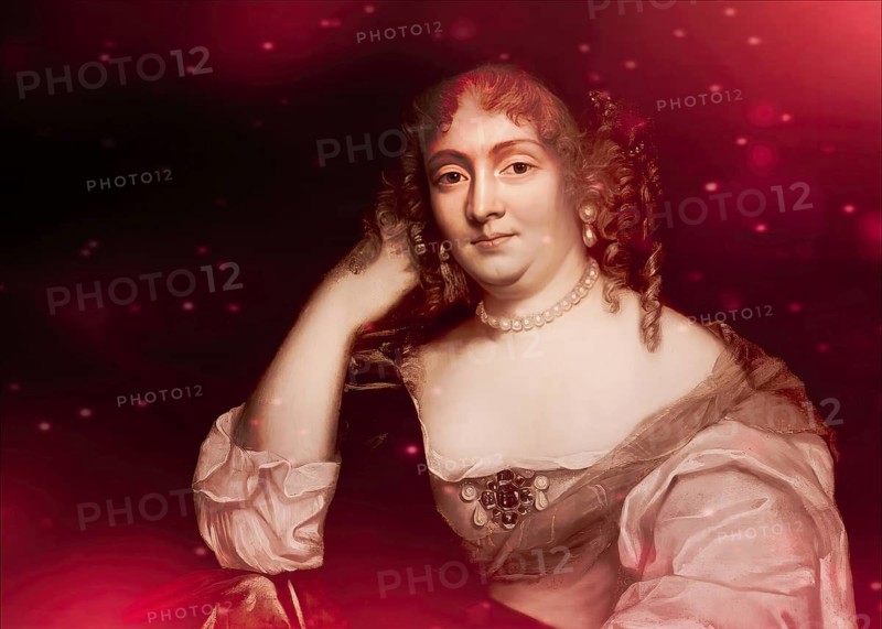 Marie de Rabutin-Chantal, marquise de Sévigné, also known as Madame de Sévigné or Mme de Sévigné, French aristocrat, digitally edited after Louis Ferdinand Elle the Elder