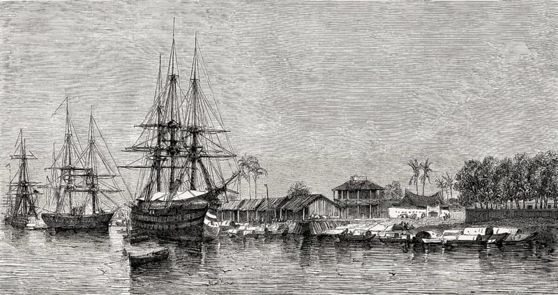 Ho Chi Minh City, Saigon, French colonial era, 19th century