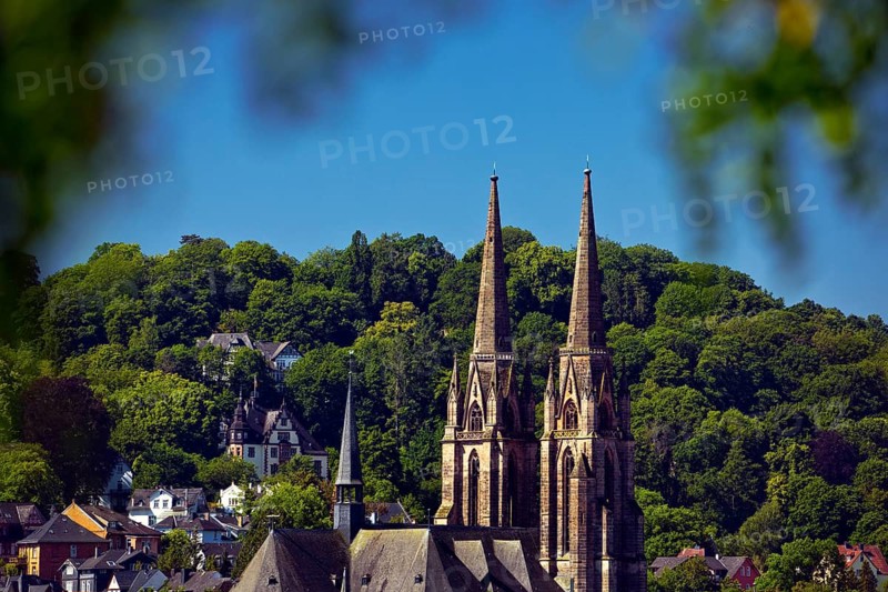 The Elisabeth Church in Marburg an der Lahn, Hesse, Germany