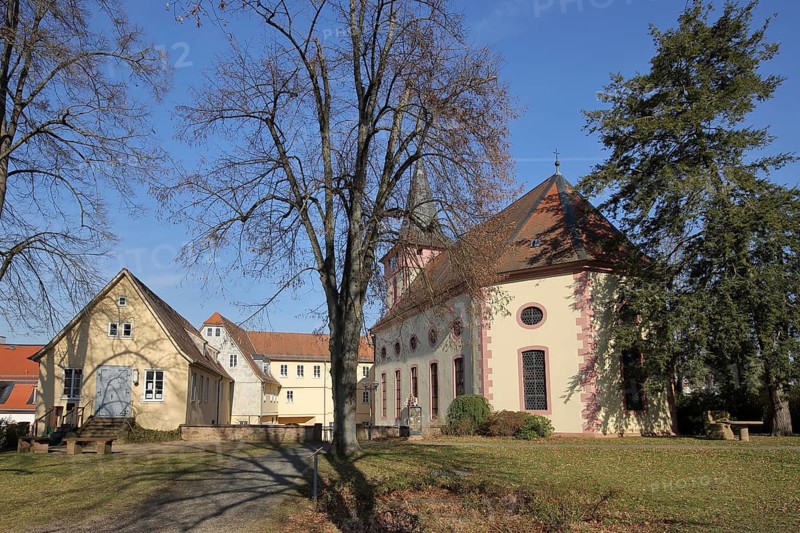 Castle Church, Bad König, Odenwald, Hesse, Germany