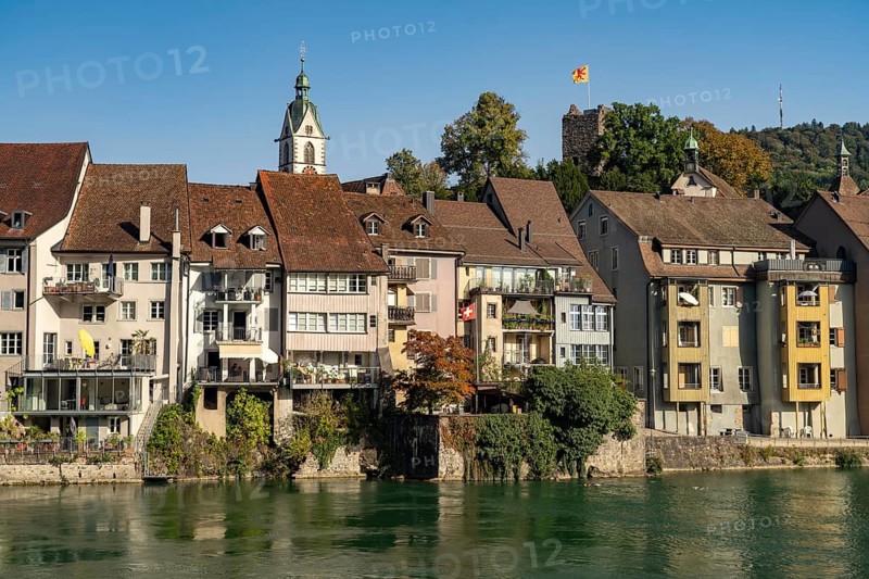 Laufenburg and the Rhine, Aargau, Switzerland
