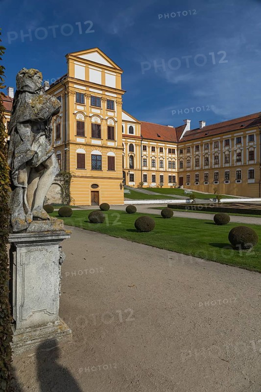Castle Jaromerice nad Rokytnou is located in Jaromerice nad Rokytnou in Okres Trebic, Czech Republic. It is called the Moravian Versailles because of its interiors and the baroque garden, through which the Rokytna river flows
