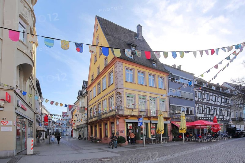 Historic Becksches Haus, main street, Offenburg, Ortenau, Northern Black Forest, Black Forest, Baden-Württemberg, Germany