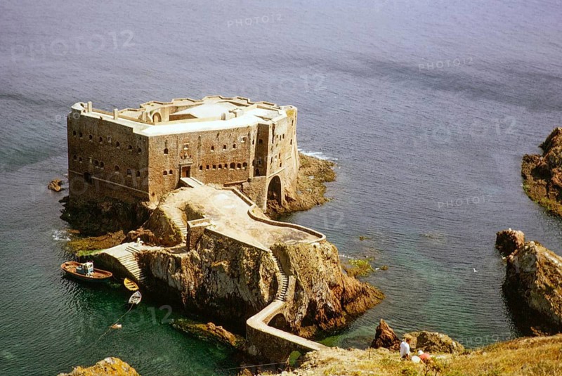 Fort of Saint John the Baptist, Fort of São João Baptista, Fort of the Berlengas, Berlenga Grande island, Portugal, Europe 1965