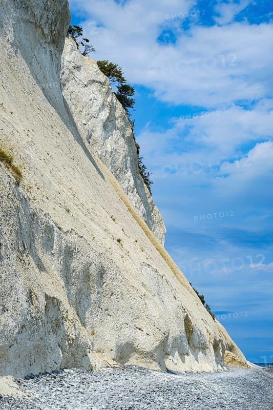 Möns Klint, the chalk cliffs of Mön, Mön Island, Denmark, Scandinavia