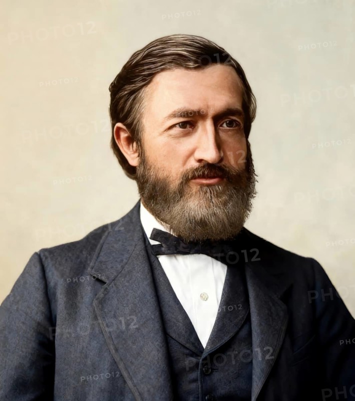 Johann Philipp Reis, 1834 – 1874, German scientist and inventor, digital edited
