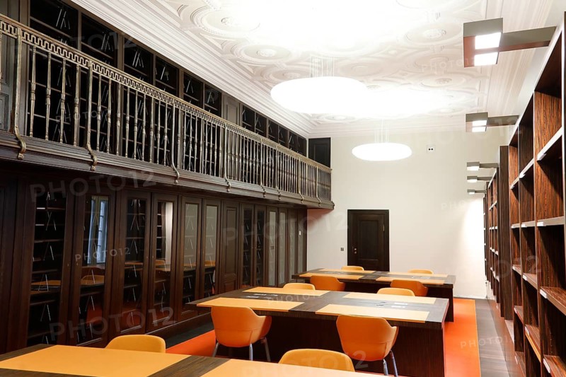 New reading room in the Berlin State Library in the Unter den Linden building The basic refurbishment by the Federal Office for Building and Regional Planning has now been completed, 01.11.2019