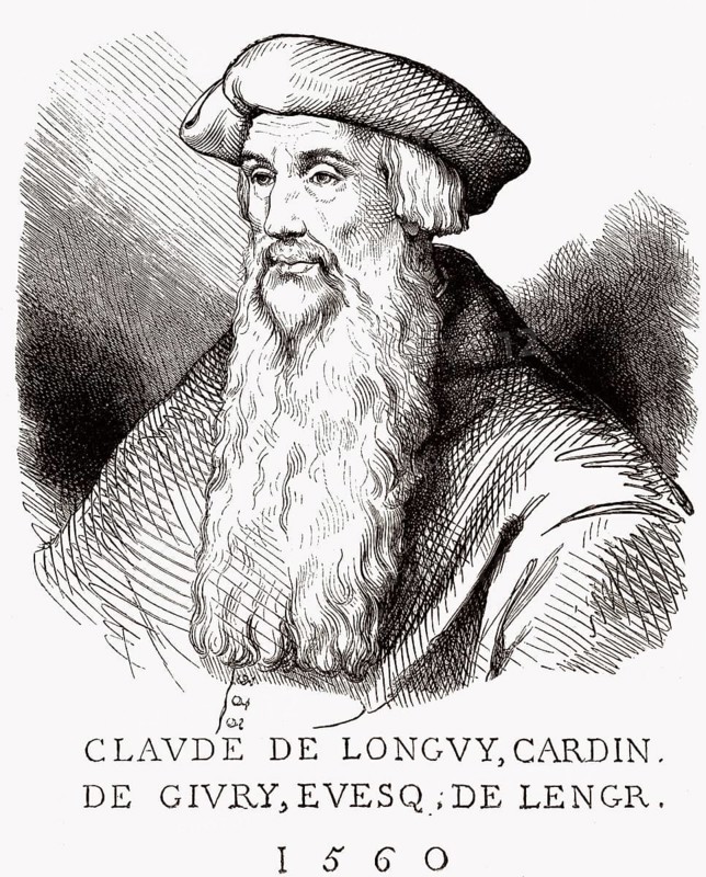 Claude de Longwy de Givry, 1481-1561, französischer Bischof und Kardinal