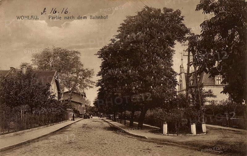 Historical postcard, picture postcard, Wohlau, Lower Silesia, today Wolow in Poland, digitally enhanced reproduction of an original from around 1900, picture postcard