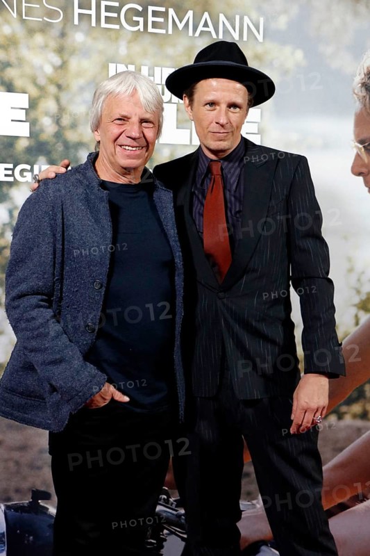 Andreas Dresen and Alexander Scheer at the premiere of IN LIEBE, EURE HILDE at the cinema in Berlin's Kulturbrauerei, Berlin on 14 October 2024