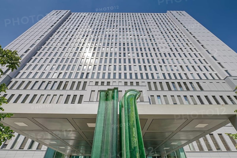 Charité high-rise ward block, Luisenstraße, Mitte, Berlin, Germany