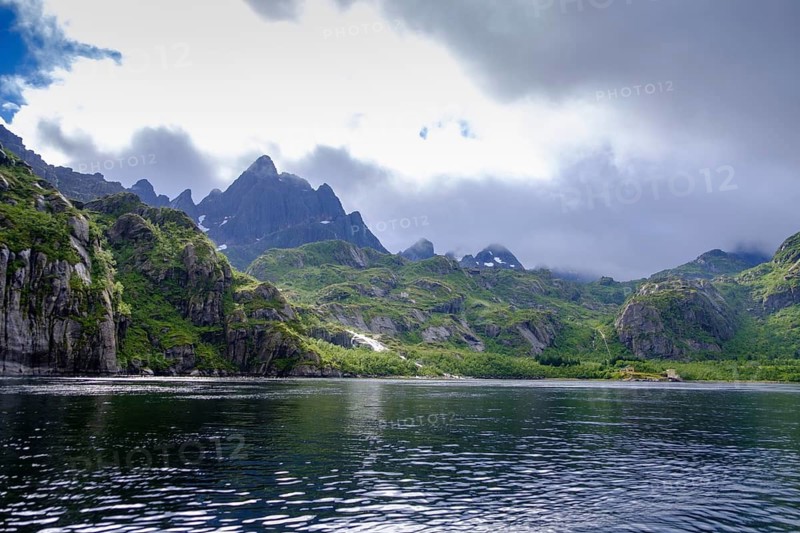 Trollfjord, Lofoten, Nordland, Norway