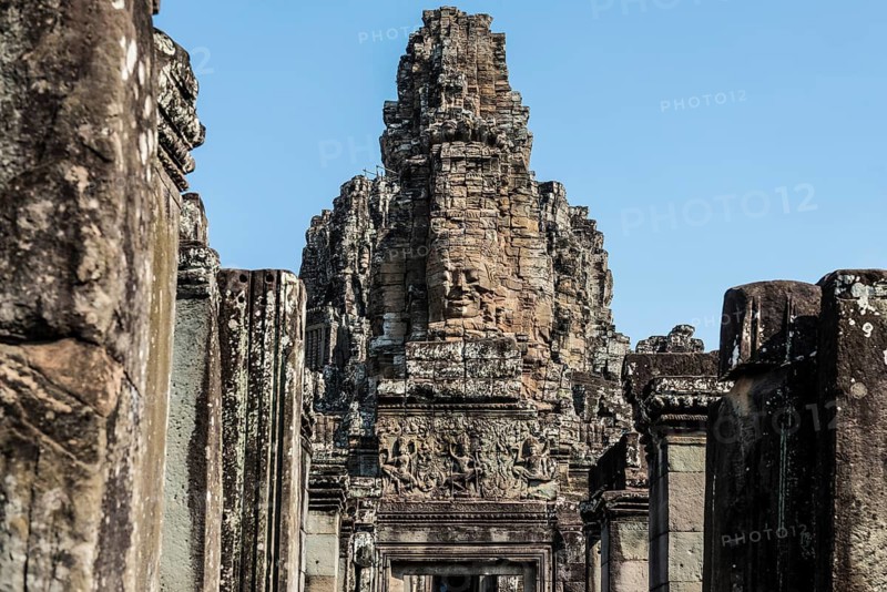 Bayon Temple, Angkor Wat, Angkor, UNESCO World Heritage Site, Siem Reap, Cambodia, Indochina, Southeast Asia