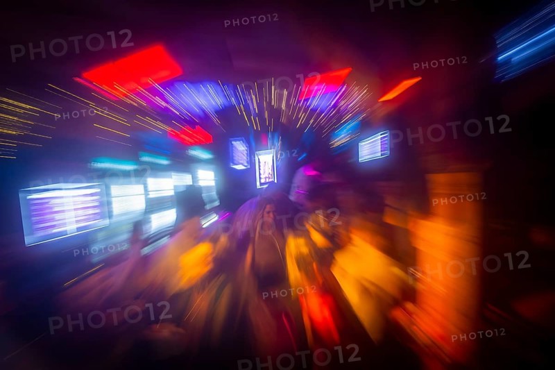 Party in a club in Dresden, Dresden, Saxony, Germany