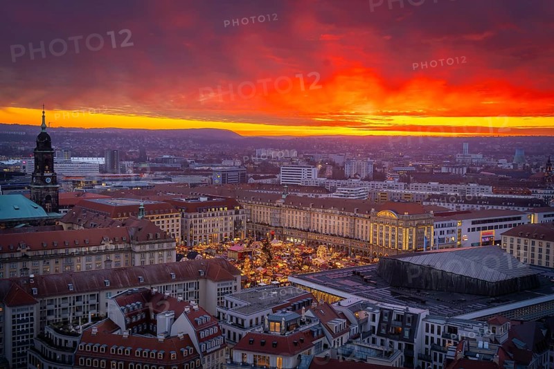 Dresden's Striezel Market has been held mostly on the Altmarkt since 1434 during Advent and attracts an average of around two million visitors a year. It is the oldest Christmas market in Germany, confirmed by a certificate, Dresden, Saxony, Germany