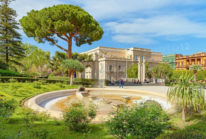Villa Bellini, Catania, Catania province, Sicily, Italy