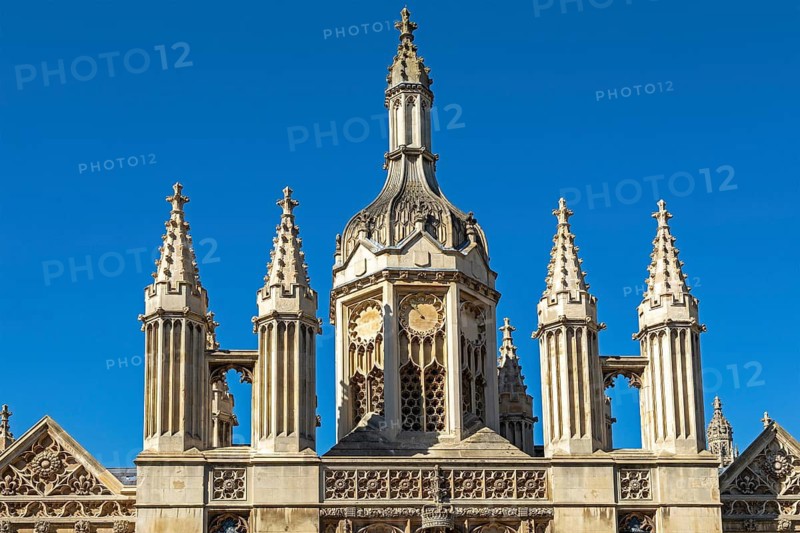 Gatehouse, Kings's College, Cambridge, England, Great Britain