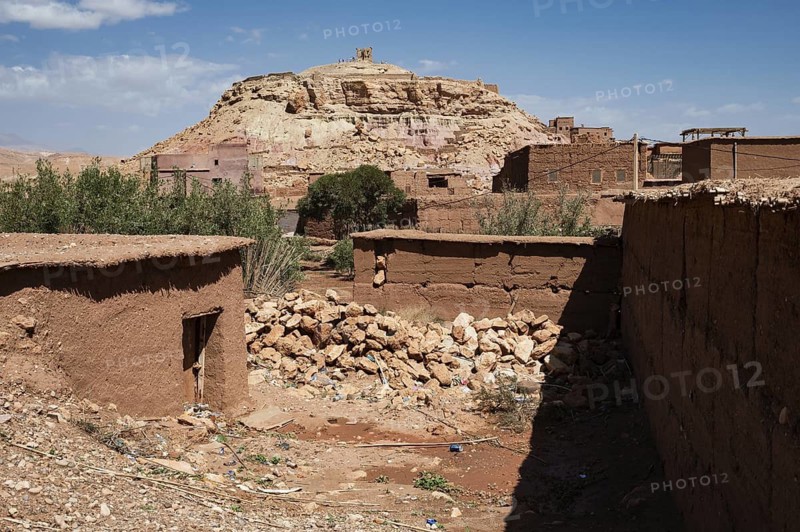 Ajt Bin Haddu in MOROCCO - Fortification settlement ksar inscribed on the UNESCO World Heritage