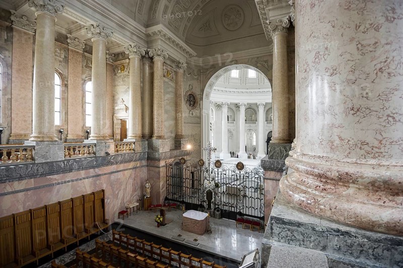 Interior view, St Blasien Cathedral, St. Blasien, Black Forest, Southern Black Forest, Baden-Württemberg, Germany