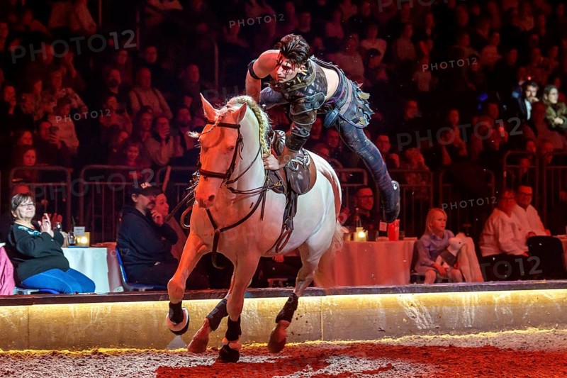 Cavalluna, horse show on Gateway to the Otherworld tour in Berlin's Uber Arena on 17.01.2026