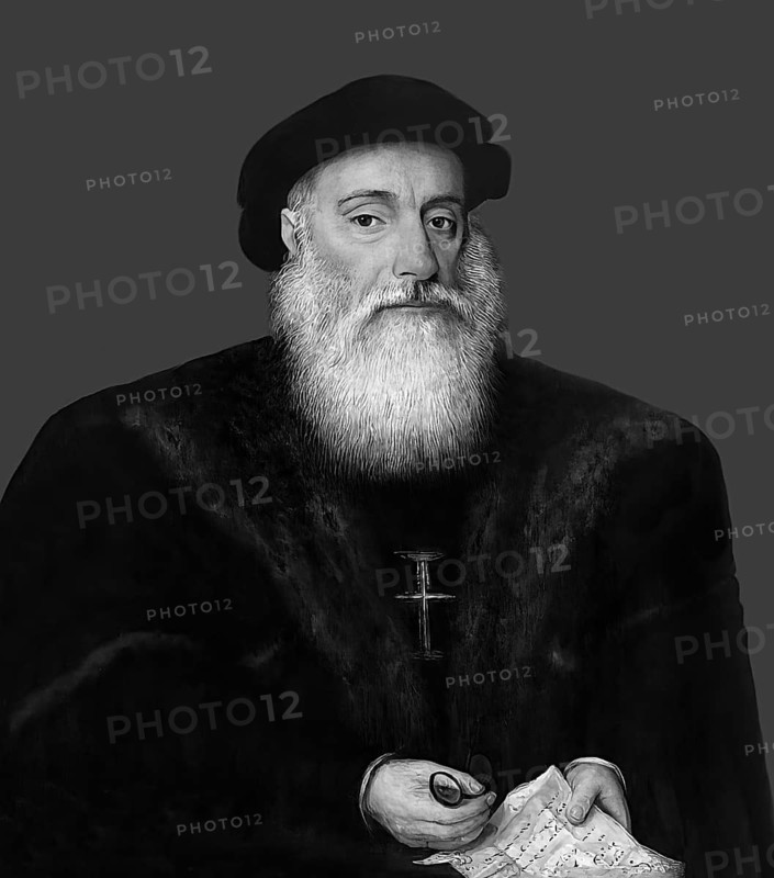 Vasco da Gama, c. 1460s – 1524, Portuguese explorer, digitally edited