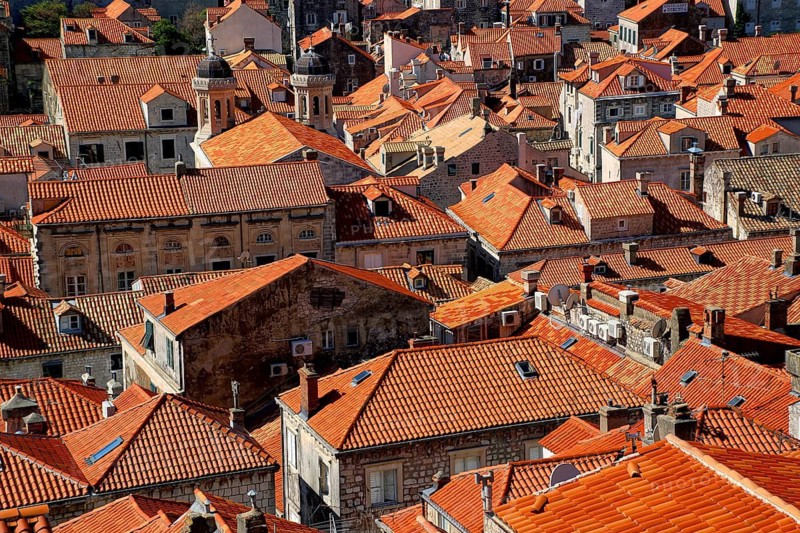 Europe, Croatia, view of Dubrovnik, Dubrovnik, Croatia