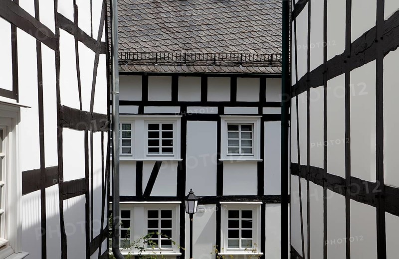 Historic town centre, Alter Flecken, Freudenberg, Siegerland region, North Rhine-Westphalia, Germany, Europe, Historische Altstadt, Alter Flecken, Freudenberg, Siegerland, Nordrhein-Westfalen, Deutschland, Europa