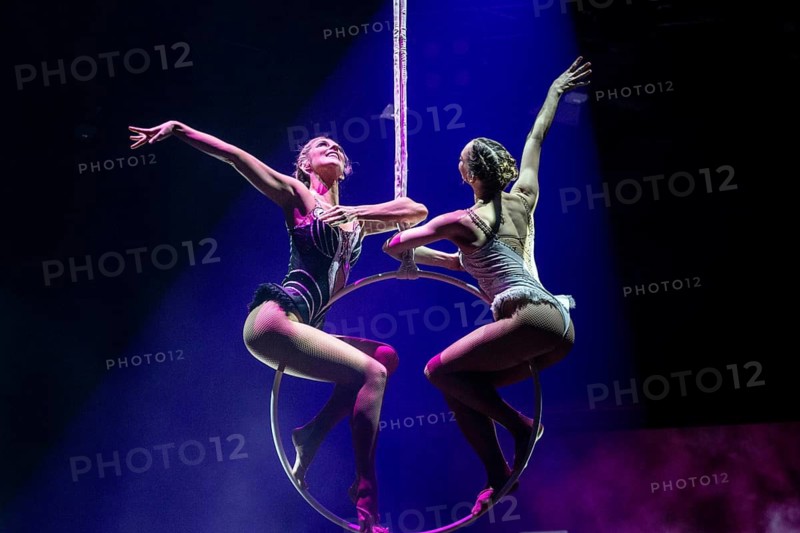 Artists at the 21st Original Roncalli Christmas Circus Berlin in Berlin's Tempodrom on 19.12.2025