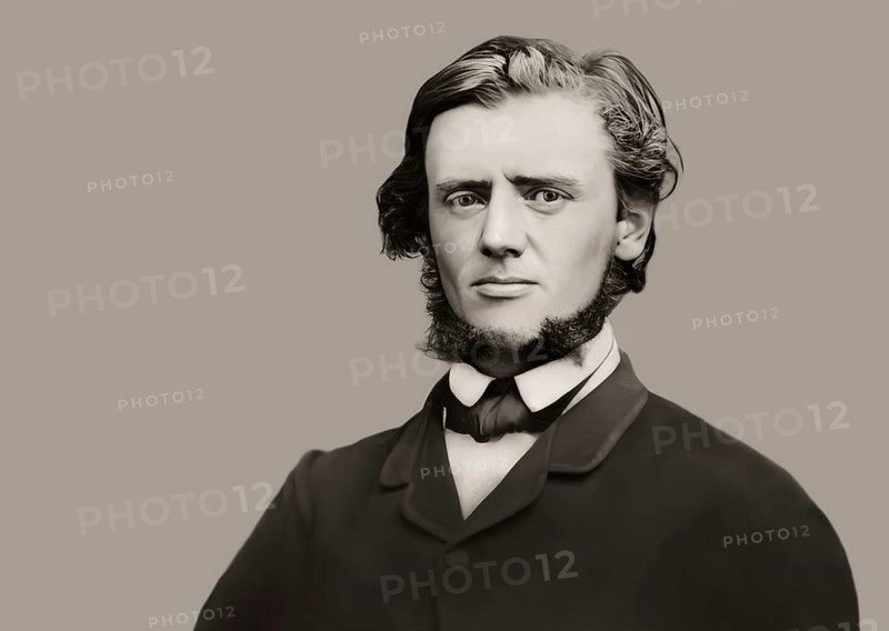 Portrait of Georg Balthazar von Neumayer, Ritter von Neumayer, 1826 – 1909, German polar explorer, geographer and geophysicist, best known for cooperation of meteorology and scientific observations, digitally optimized