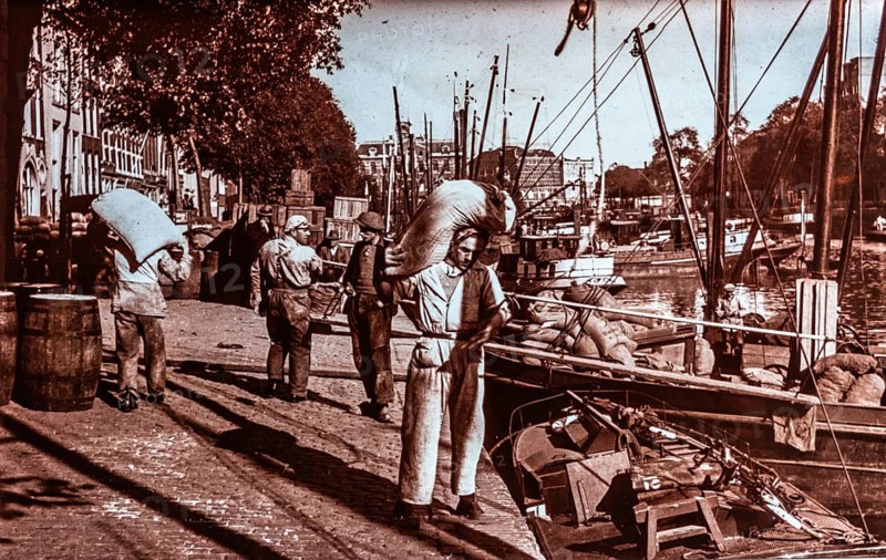 Historic Oude Haven, Rotterdam, Netherlands