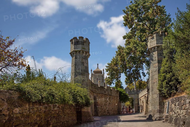 Vorontsov palace. Alupka. Crimea. Russia