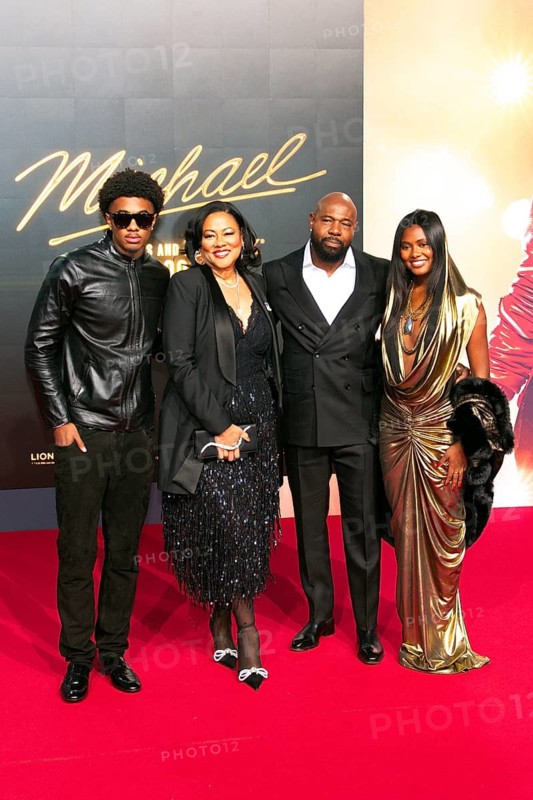 Lela Rochon, Antoine Fuqua, Asia Fuqua and Brando Fuqua, MICHAEL, International Premiere and Global Fan Celebration, Uber Platz, Berlin, 10.04.2026