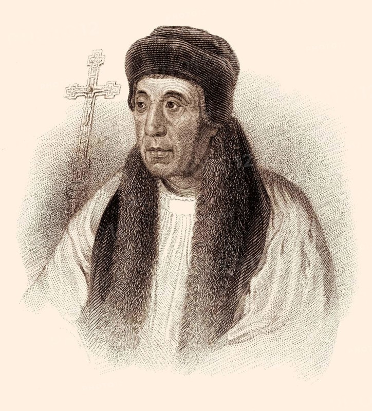 William Warham, ca. 1450 - 1532, englischer Kirchenmann und Staatsmann