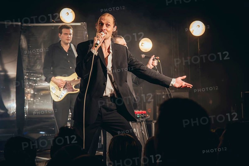 Singer Ben Hartmann from Billions live on 10 years of cocaine and raspberry ice cream tour 2026 in Berlin's ballroom Kreuzberg on 05.02.2026