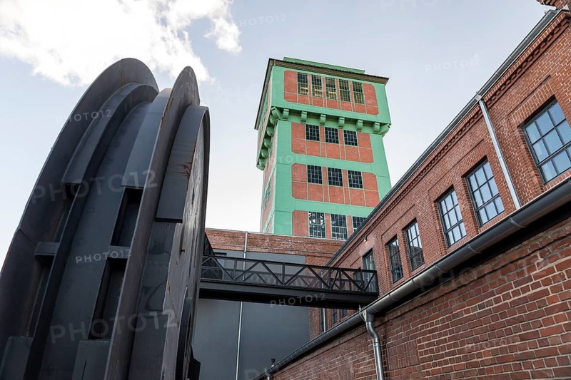 Oelsnitz mining museum in the Ore Mountains, Saxony, Germany