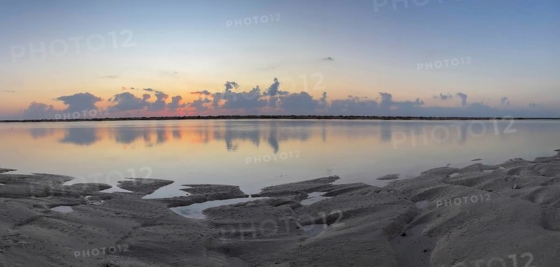 Sunrise on the coast near Khahil, Oman