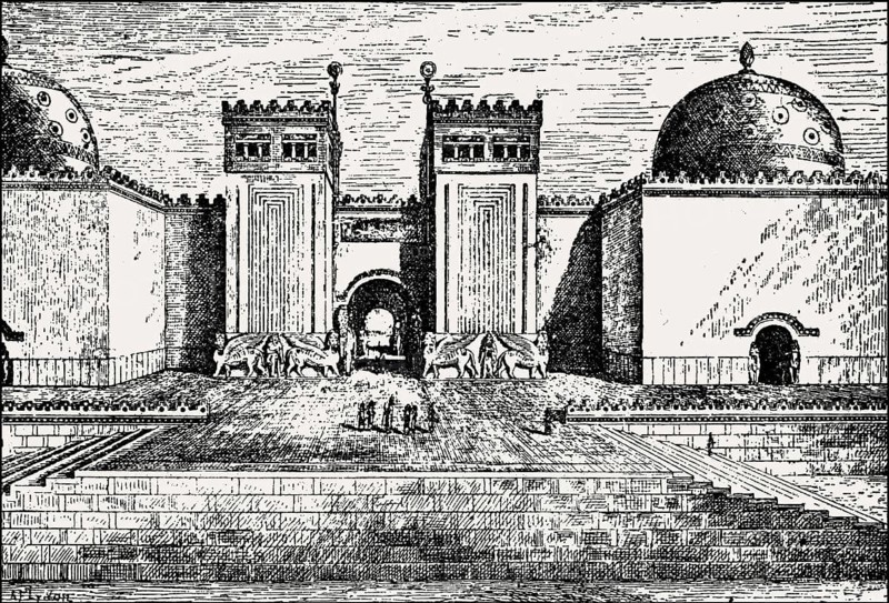 Palace of Sargon II of Assyria at Dur-Sharrukin, Khorsabad, Iraq