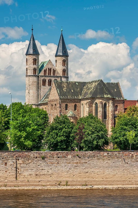 The Romanesque Monastery of Our Lady on the River Elbe, Magdeburg, Saxony-Anhalt, Germany