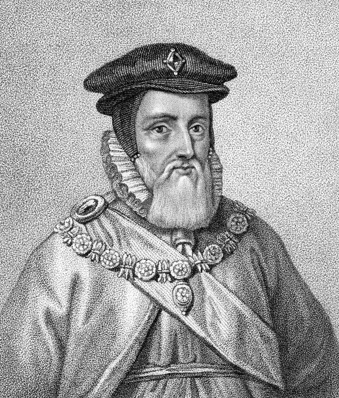 William Cecil, 1st Baron Burghley or Burleigh, 1520-1598, an English statesman, the chief advisor of Queen Elizabeth I
