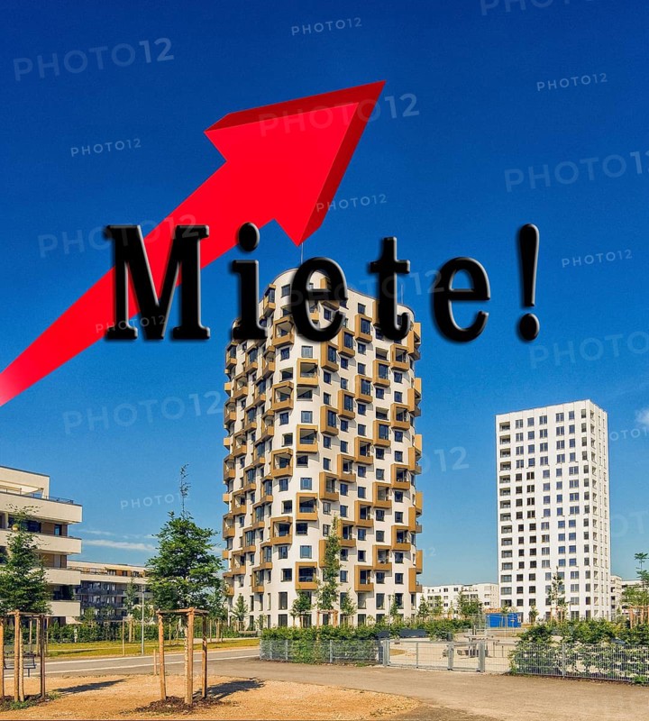 Symbolic image, rent, rent increase, rent rising, housing shortage, housing shortage, housing search, housing shortage, rent usury, tenants' association, tenants' association, rent, lack of housing, student housing, influx, foreign housing search, overpricing, tenant protection, house building