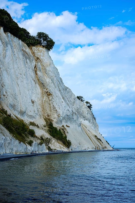 Möns Klint, the chalk cliffs of Mön, Mön Island, Denmark, Scandinavia