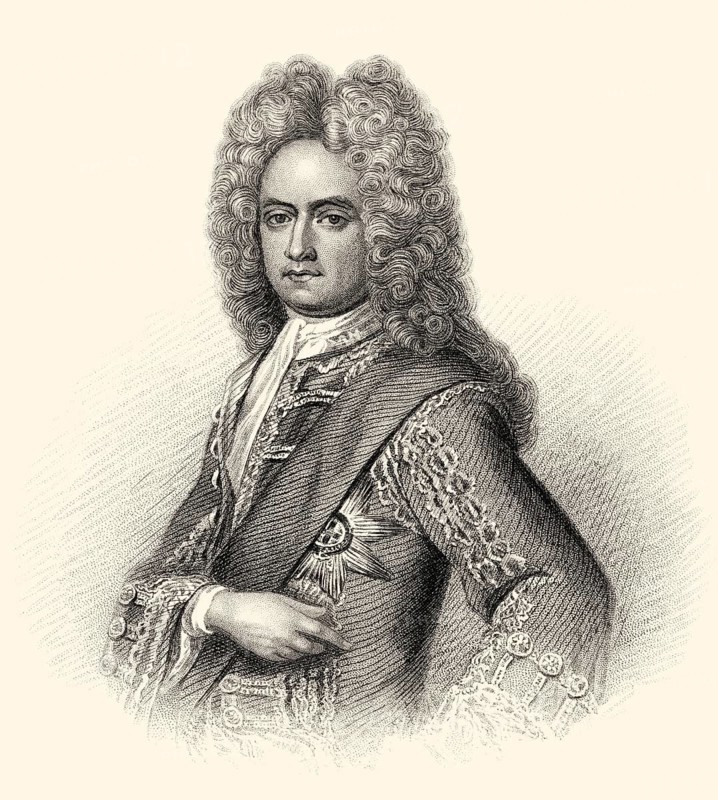 Charles Mordaunt, 3. Earl of Peterborough und 1. Earl of Monmouth, 1658-1735, englischer Adliger und militärischer Führer