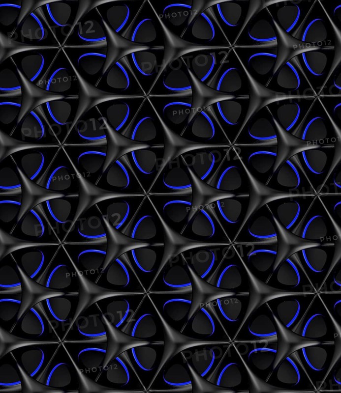 Futuristic grid white and gold metal shapes on white background. High quality seamless realistic texture